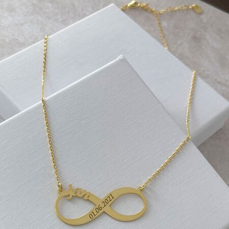 Infinity-necklace-one-name_larina jewellery