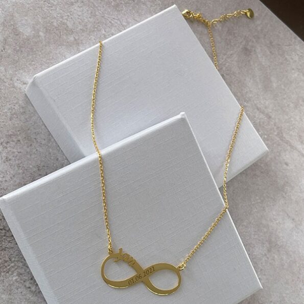 Infinity-necklace-one-name_larina jewellery