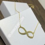 Infinity-necklace-one-name_larina jewellery